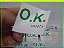 Adesivo Ok (verde) Capelinha Motor Fusca - Fusca Até 79 (selo Ok N. 105415) - Imagem 2