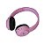 Headphone Oex Bluetooth Pop Hs-314 - Rosa - Imagem 1