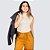 Blusa Regata Feminina Em Tricot OFF White - Imagem 3