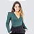 Body  Tricot Decote V Transpassada - Imagem 3