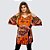 Vestido Curto Estampado Mercatto - Imagem 7