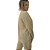 Camisa Feminina  Gola Padre Linho Cru Manga Longa - Imagem 3