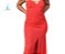 Vestido Decote Princesa Longo Vermelho - Imagem 5
