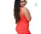 Vestido Decote Princesa Longo Vermelho - Imagem 1