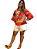 Maravilhoso Tecido Estampado Blusa Feminina - Imagem 8
