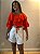 Blusa Cropped Ombro a Ombro Detalhes Babado - Imagem 3