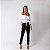 Bata Cropped Ombro a Ombro Detalhe Babado - Imagem 3