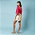Shorts Feminino Linho Listrado - Imagem 4