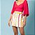 Shorts Feminino Linho Listrado - Imagem 2