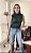 Blusa  Regata Feminina Gola Alta - Imagem 1
