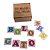Caixa de Letras em MDF colorido c/ 70 pçs- Formando Palavras - Imagem 1