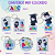 20 Chaveiros Coloridos Em MDF - Personalizado ABC , 9º Ano , Aniversário Infantil/Adulto - Imagem 1