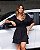 VESTIDO LASTEX NO TECIDO VISCOSE SARJADA - Imagem 1