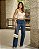 CALÇA MOM JEANS RETA ESTRAVAGANZZA - Imagem 1