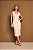 VESTIDO MIDI YEXX TECIDO BASE VISCOSE REVESTIDA DE POLIURETANO - Imagem 1