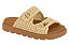 SANDÁLIA PAPETE FEMININA VIZZANO FLATFORM NATURAL - Imagem 1