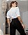Calça Bengaline e Couro - Imagem 2