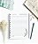 Caderno A5 Coelhinha  - 100 folhas pautadas - Personalizado - Imagem 2