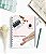 Diário de Leitura Livros Floral -  Personalizado - Imagem 1