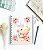 Caderno A5 Love Pooh -  100 folhas pautadas - Personalizado - Imagem 1