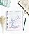 Caderno A5 STITCH  -  100 folhas pautadas - Personalizado - Imagem 2