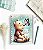 Caderno A5 POOH 02  -  100 folhas pautadas - Personalizado - Imagem 1