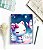 Caderno A5 SHELLO KITTY  -  100 folhas pautadas - Personalizado - Imagem 1