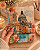 Caderno A5 Premium Pautado 100 folhas Temas Mundo com acabamento artesanal - Personalizado - Imagem 1