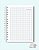 Caderno Premium A5 Quadriculado 100 folhas com acabamento artesanal - Personalizado - Imagem 3