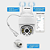 Câmera Inteligente Vigilância Externa Segurança IP66 Infravermelho 2K WIFI IP - A8 - Imagem 5