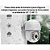 Câmera Inteligente Vigilância Externa Segurança IP66 Infravermelho 2K WIFI IP - A8 - Imagem 2