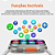 Relógio Inteligente Smartwatch 49mm com 02 Relógios e 06 Pulseiras Kapbom W89 - Imagem 8