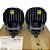 Par Farol Milha LED 7" JEEP Wrangler K82215386AB 82215386AB - Imagem 4