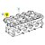 10 Parafusos Mancal Comando Valvulas Corsa Tigra 95a05 16v - Imagem 5