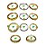 Kit Anel Sincronizador 1ª 2ª 3ª 4ª 5ª Ka 12a18 IB5 Original - Imagem 1