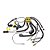 Chicote Injecao Motor Palio Siena 1.0 8V Gas 01a02 46765914 - Imagem 1