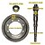 Kit Coroa Pinhão Rolamento GM F17 73x15x27 4,87 6Marcha Genu - Imagem 1