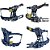 Suporte Frontal Quadro Radiador RAM 1500 13 a 23 68197334AA - Imagem 4