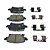 Pastilha Freio Traseiro JEEP MOPAR 68376749AD K68376749AE - Imagem 1