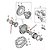 Rolamento Lateral Coroa Caixa Satelite GM 11052685 24590206 - Imagem 3