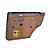 Forro Porta Tras Esq Palio Week 13a20 Couro 100176982 Genuin - Imagem 3