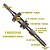 Eixo Primario Piloto Cobalt Onix Prisma 1.4 6 Marchas 6W4 - Imagem 2