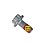 Parafuso Volante Motor Toyota 9091301027 Manual Genuíno - Imagem 1