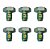 6 Parafusos Volante Flexplate Conv Torq Onix Tracker Apos 21 - Imagem 1