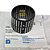 Rolamento Agulha Interno Engrenagem 1 Cobalt Prisma Onix - Imagem 1