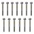 13 Parafusos Mancal Virabrequim Tracker 1.4 16v T 17a20 Genu - Imagem 1