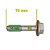 Parafuso Polia Virabrequim Cruze 1.4 Turbo 16a23 Genuino - Imagem 3
