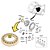 Coroa Engrenagem Velocimetro Hyundai 1.0 12a19 4333302520 - Imagem 2