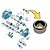 Anel Pista Interna Rol Tras Pinhao VW MQ200 02U311122B Genui - Imagem 2
