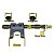 Garfo Embreagem + 2 Buchas Grand Siena 1.4 8V 12a16 Similar - Imagem 2